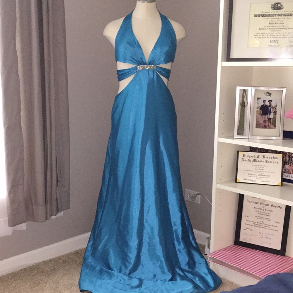 Turquoise Prom Dress